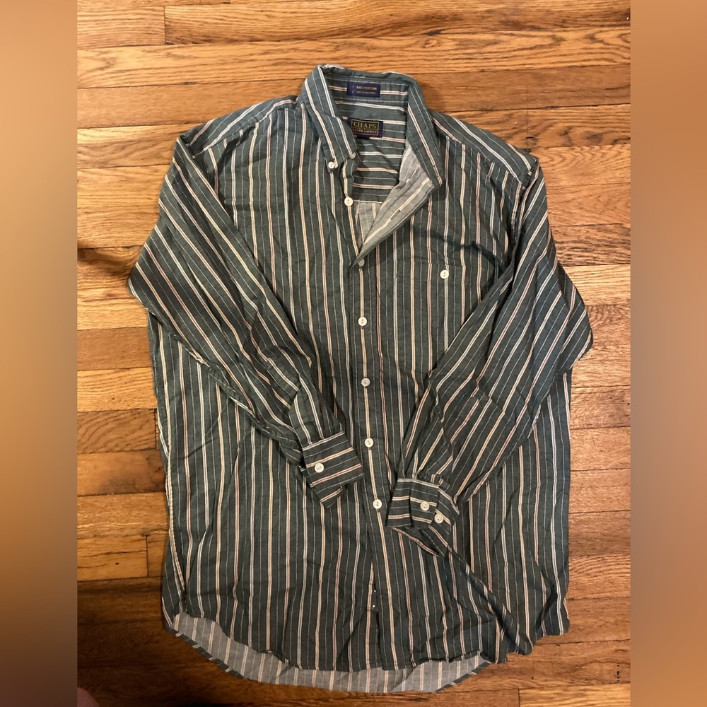Ralph Lauren CHAPS vintage button down shirt Size L